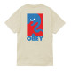 Obey Ανδρική κοντομάνικη μπλούζα Cropped Icon Tee